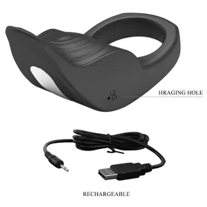 Susanna Vibrierender Penisring Schwarz von Pretty Love Male