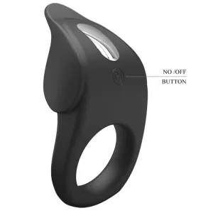 Susanna Vibrierender Penisring Schwarz von Pretty Love Male