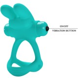 Dante Green Rabbit Vibratorring von Pretty Love Male | Fesselliebe.de
