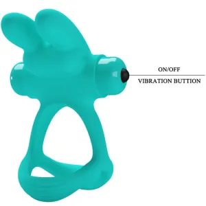 Dante Green Rabbit Vibratorring von Pretty Love Male