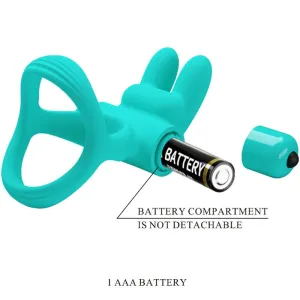 Dante Green Rabbit Vibratorring von Pretty Love Male