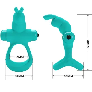 Figgy Green Rabbit Vibratorring von Pretty Love Male