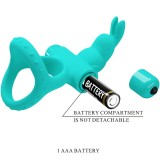 Figgy Green Rabbit Vibratorring von Pretty Love Male | Fesselliebe.de