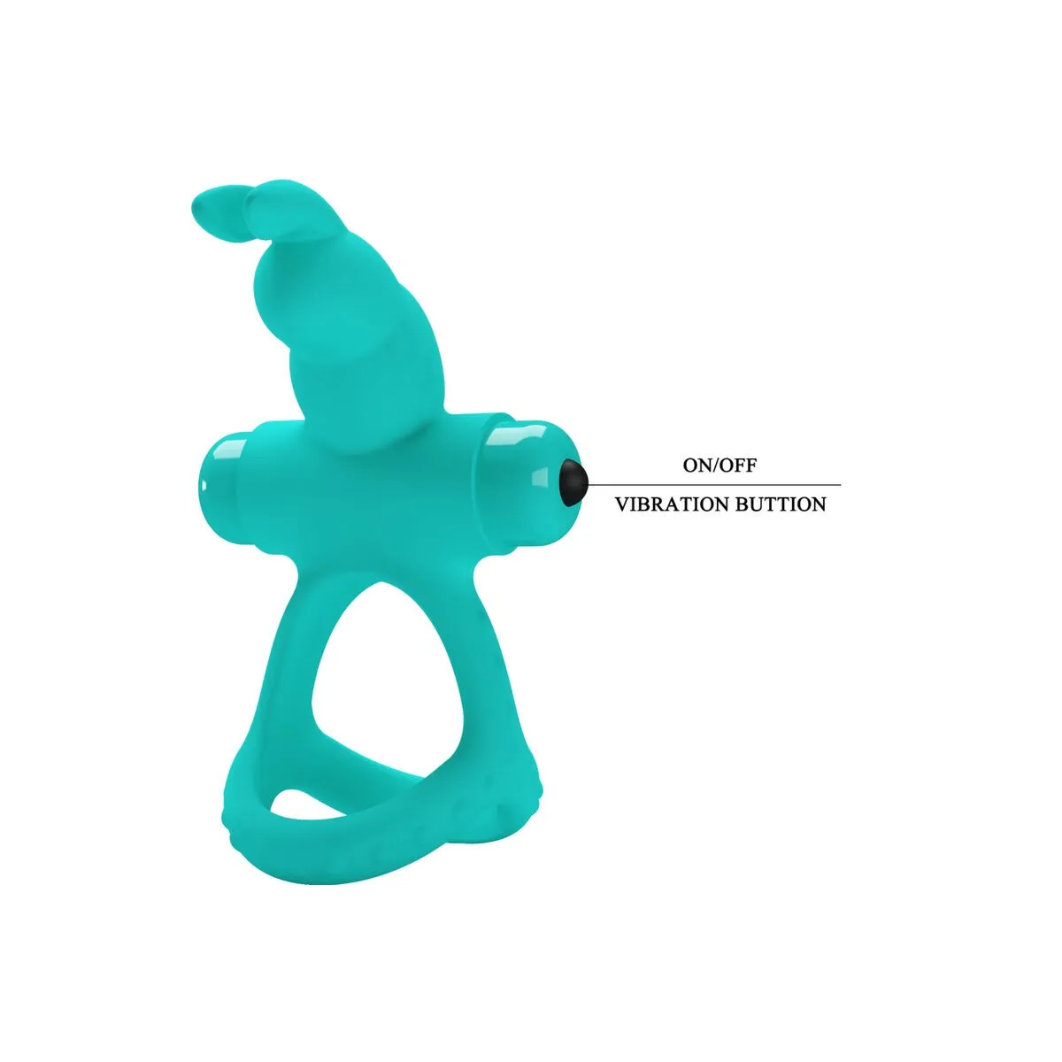 Figgy Green Rabbit Vibratorring von Pretty Love Male | Fesselliebe.de