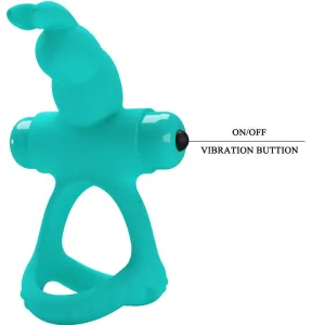 Figgy Green Rabbit Vibratorring von Pretty Love Male