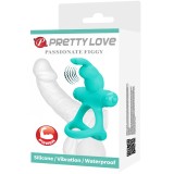 Figgy Green Rabbit Vibratorring von Pretty Love Male | Fesselliebe.de