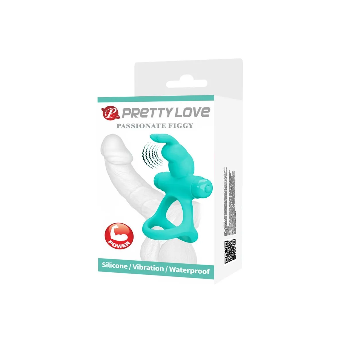 Figgy Green Rabbit Vibratorring von Pretty Love Male | Fesselliebe.de