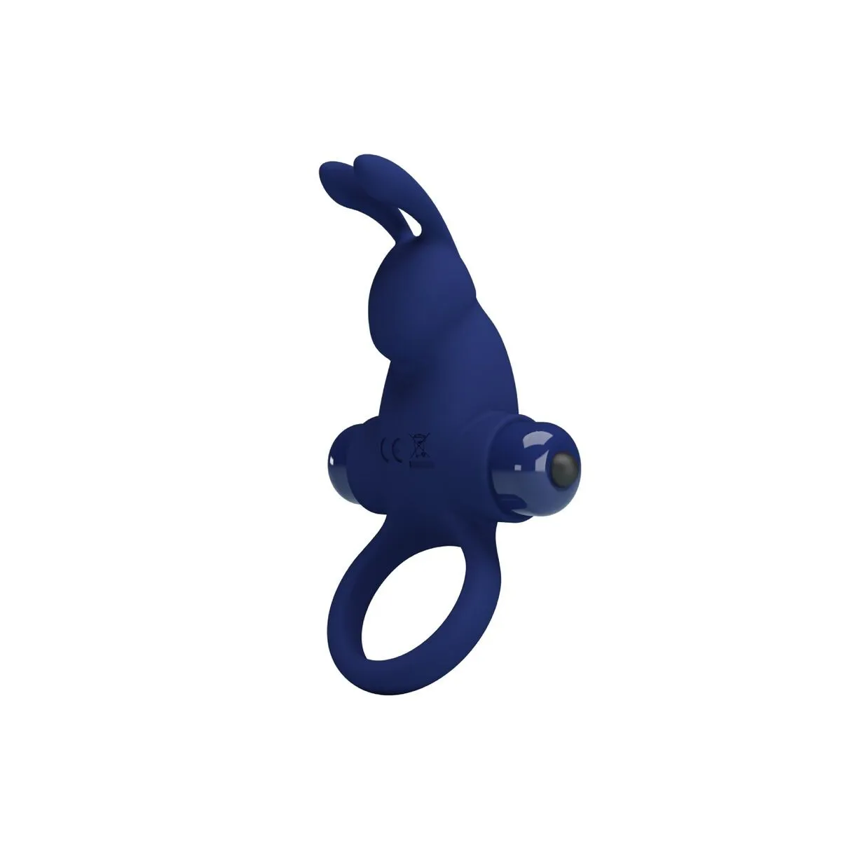 Jiro Rabbitring mit Vibration Blau von Pretty Love Male | Fesselliebe.de