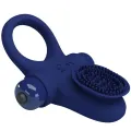 Palle Ring mit Vibration Blau von Pretty Love Male