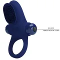 Palle Ring mit Vibration Blau von Pretty Love Male