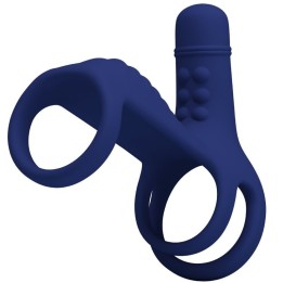 Elish Vibrationsring mit Verlngerung Blau von Pretty Love Male | Fesselliebe.de