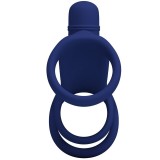 Elish Vibrationsring mit Verlngerung Blau von Pretty Love Male | Fesselliebe.de