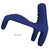 Elish Vibrationsring mit Verlngerung Blau von Pretty Love Male | Fesselliebe.de