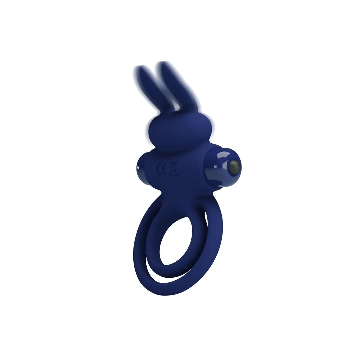 Darey Doppelter Vibrationsring Rabbit Blau von Pretty Love Male | Fesselliebe.de