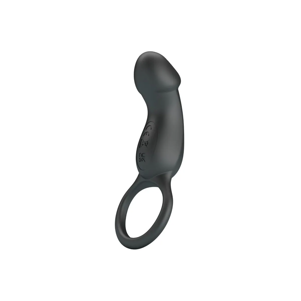 Trae Vibrationsring mit Schwarzem Stimulator von Pretty Love Male | Fesselliebe.de