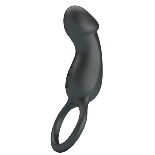 Trae Vibrationsring mit Schwarzem Stimulator von Pretty Love Male | Fesselliebe.de
