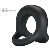 Elliott Schwarzer Vibrierender Ring von Pretty Love | Fesselliebe.de