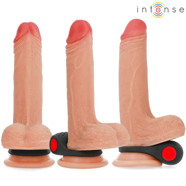 Clover Vibrator Penisring 10 Vibrationen Schwarz von Intense Couples Toys | Fesselliebe.de