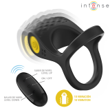 Alex Vibrator Doppel-Penisring 10 Vibrationen Schwarz von Intense Couples Toys | Fesselliebe.de