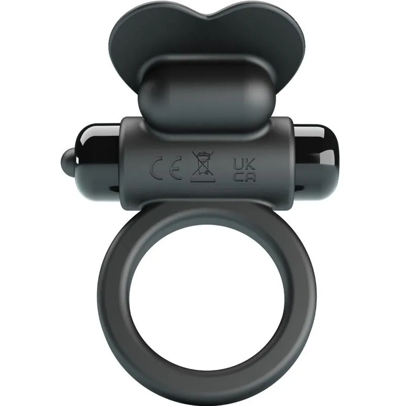 Debonaire Vibrationsring Rabbit 10 Vibrationen Schwarz von Pretty Love | Fesselliebe.de