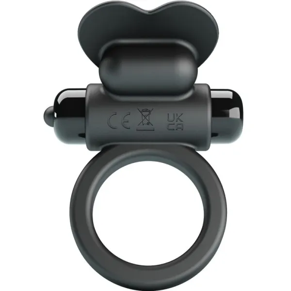 Debonaire Vibrationsring Rabbit 10 Vibrationen Schwarz von Pretty Love | Fesselliebe.de