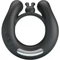 Dahlia Vibrationsring + Klitorisstimulator 12 Vibrationen Schwarz von Pretty Love