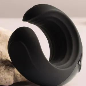 Echo Schwarzer Vibrator-Masturbator von Rocks-Off