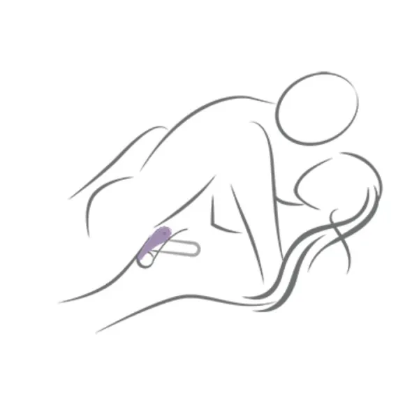 Spire Schwarzer Vibrierender Penisring von Rocks-Off | Fesselliebe.de