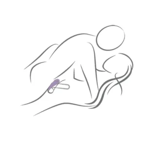 Spire Schwarzer Vibrierender Penisring von Rocks-Off