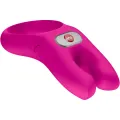 Nos Classic Vibrating Cock Ring Magenta von Fun Factory