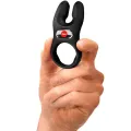 Nos Pro Vibrierender Pennisring Schwarz von Fun Factory