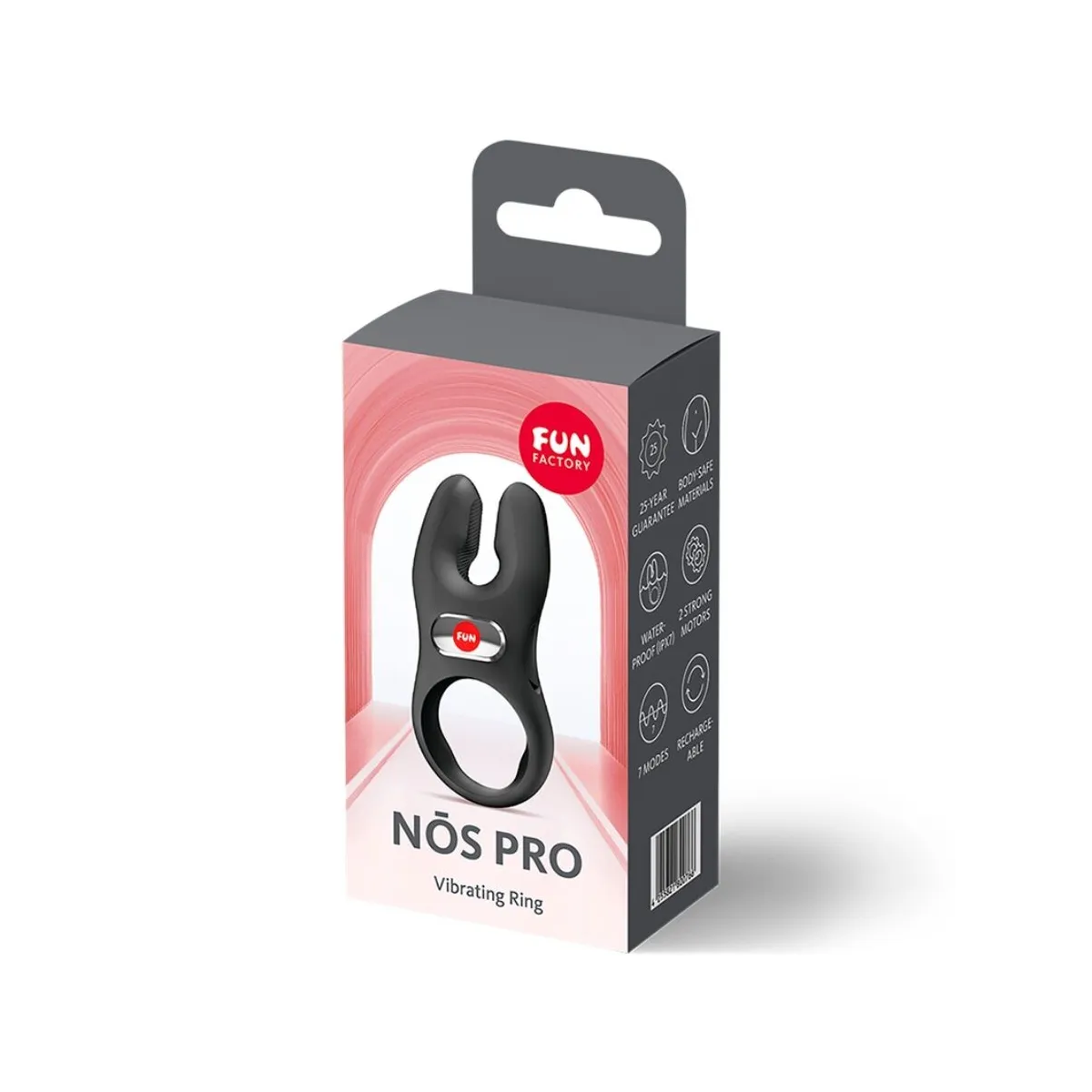 Nos Pro Vibrierender Pennisring Schwarz von Fun Factory | Fesselliebe.de