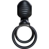 Jovi Paarring mit Fernbedienung Schwarz von Snail Vibe | Fesselliebe.de