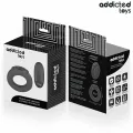 Vibrierender Cockring mit Wärmeeffekt und mit Fernbedienung von Addicted Toys