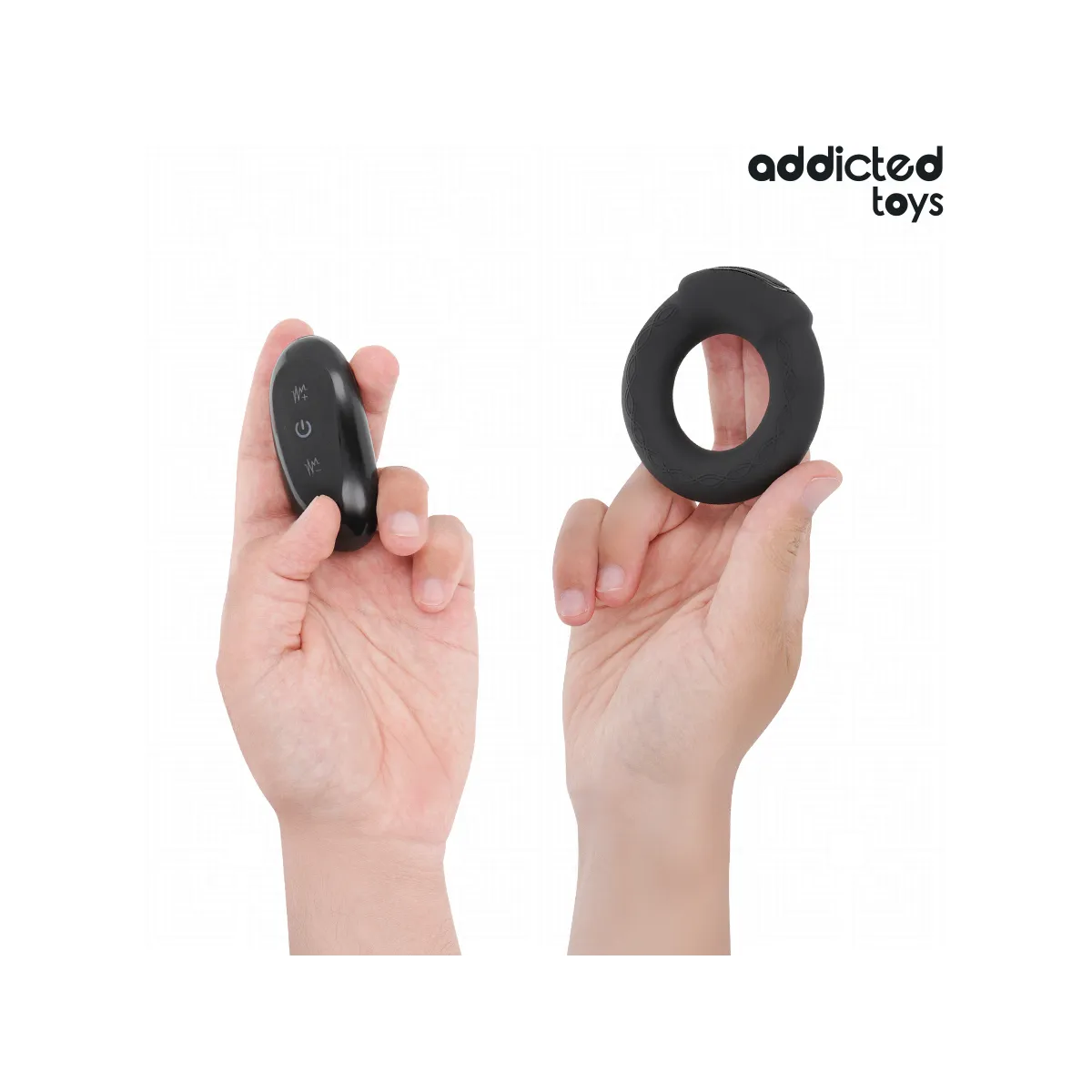 Vibrierender Cockring mit Wärmeeffekt und mit Fernbedienung von Addicted Toys | Fesselliebe.de