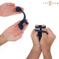 Tyson Cock Ring mit Vibrierender Kugel Ø 3,2 cm von Intense Fun