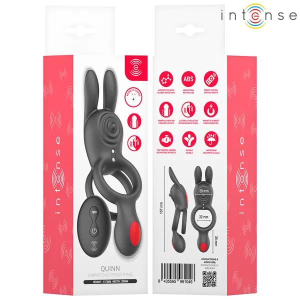 Quinn Doppelvibrationsring mit Fernbedienung von Intense Couples Toys | Fesselliebe.de