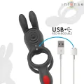 Quinn Doppelvibrationsring mit Fernbedienung von Intense Couples Toys