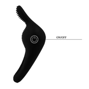 Thimble Vibratorring Schwarz von Pretty Love Male