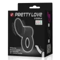 Cobra Vibratorring Schwarz von Pretty Love Male