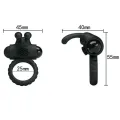 Eudora Vibrierring mit Stimulator von Pretty Love Male