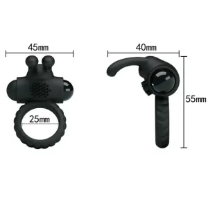 Eudora Vibrierring mit Stimulator von Pretty Love Male