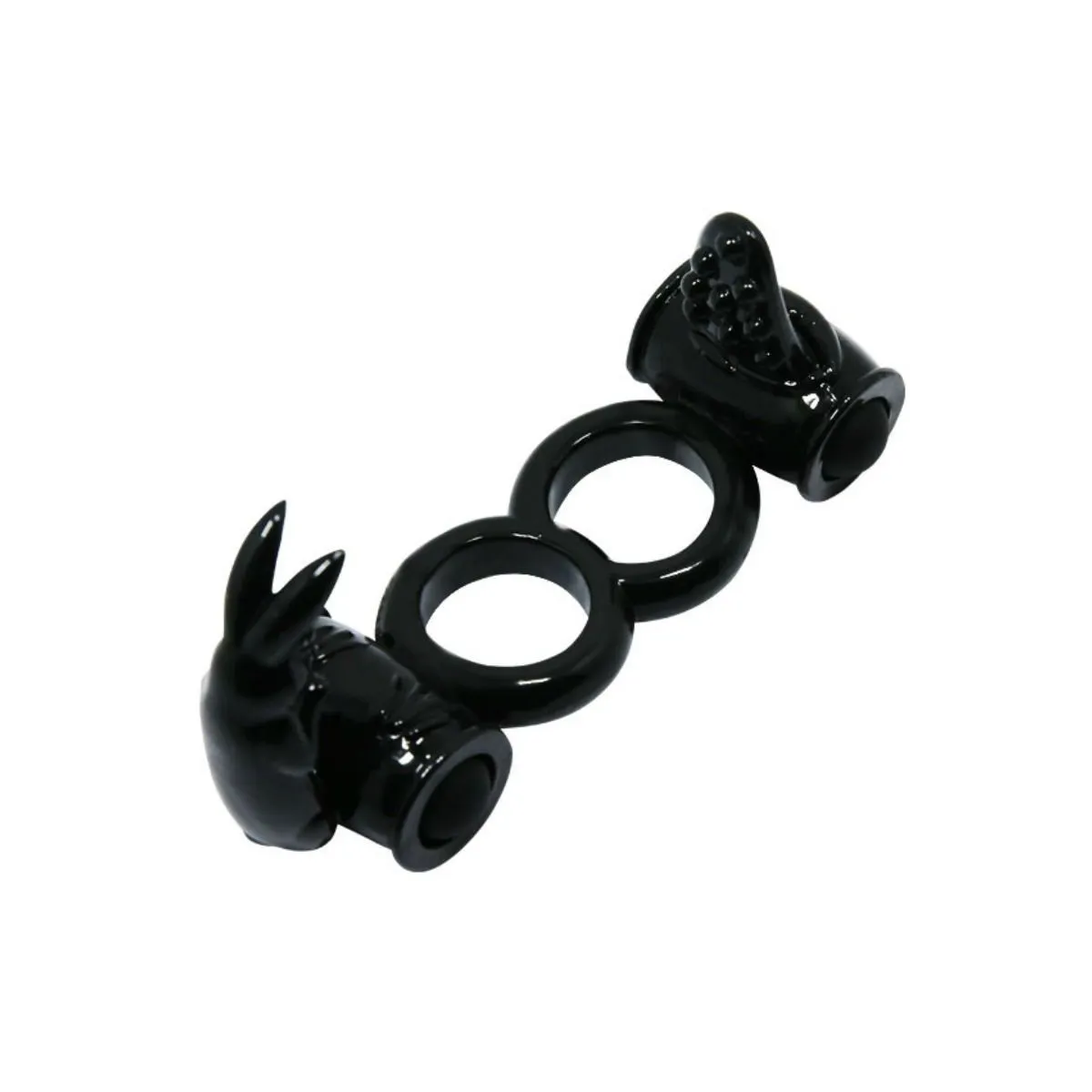 Sweet Ring Doppelring mit Doppelhasen von Baile For Him | Fesselliebe.de