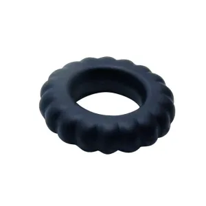 Titan Cockring Schwarz 2 cm von Baile For Him