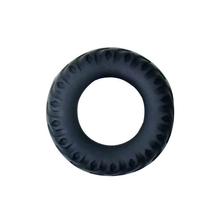 Titan Cockring Schwarz Grün 2 cm von Baile For Him | Fesselliebe.de