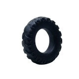 Titan Cockring Schwarz Grün 2 cm von Baile For Him | Fesselliebe.de