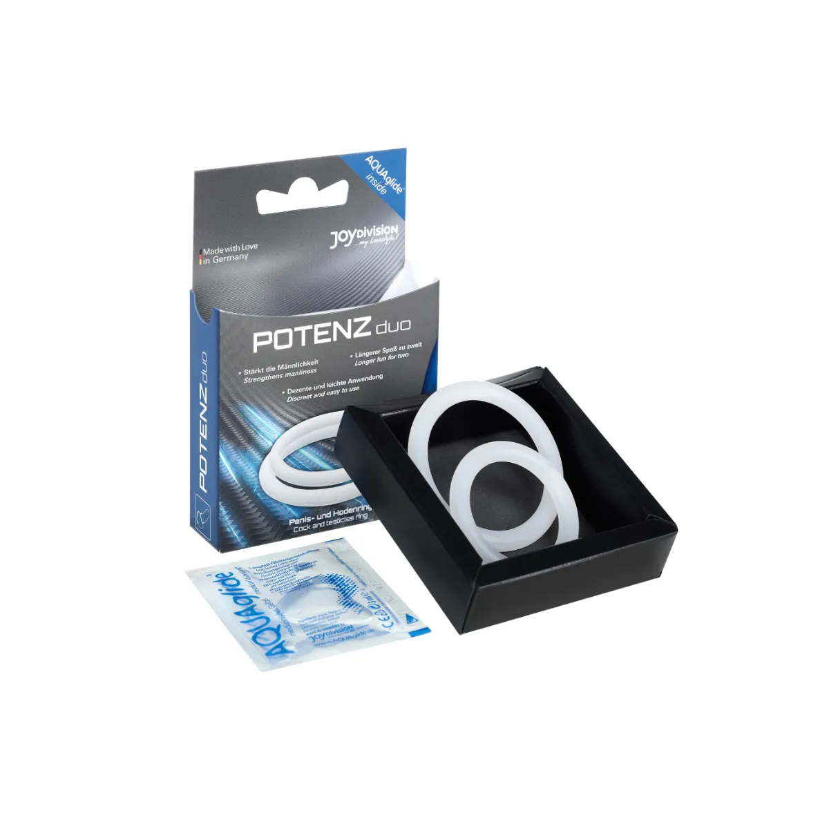 Potenzduo - Ringe Weiss - M von Joydivision Potenzduo | Fesselliebe.de