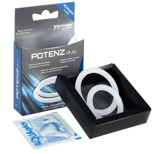 Potenzduo - Ringe Weiss - M von Joydivision Potenzduo | Fesselliebe.de