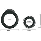 Kit 2 Silikonringe Ring Manhood von Baile For Him | Fesselliebe.de