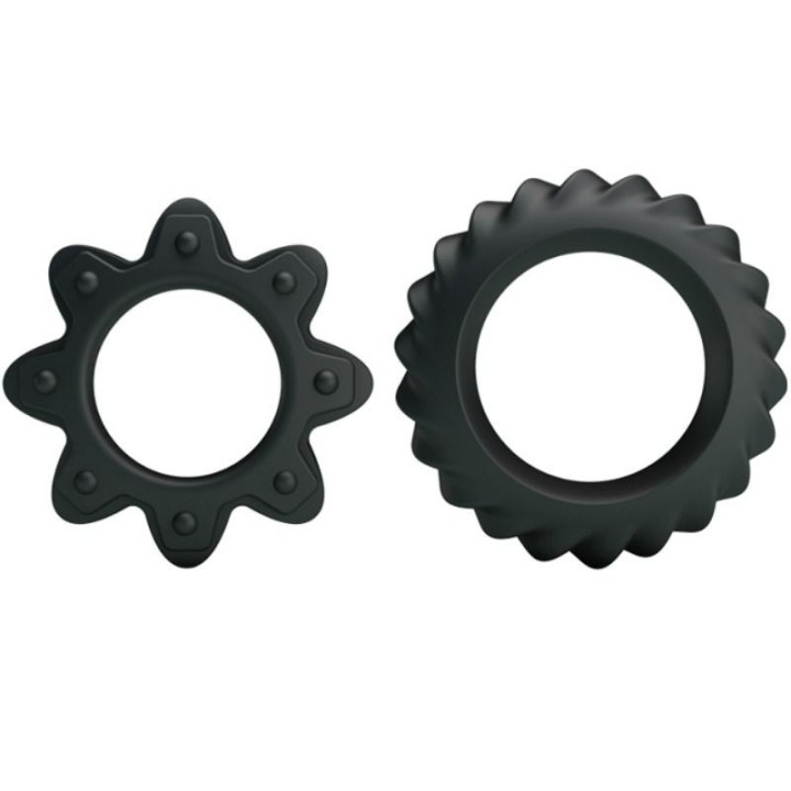 Kit 2 Ring Blühende Silikonringe von Baile For Him | Fesselliebe.de